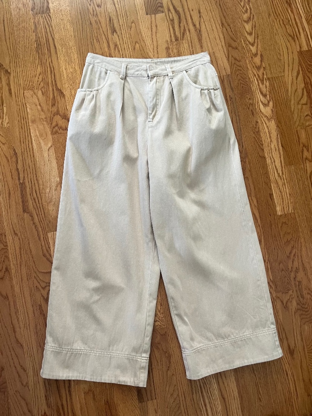 MIOU MUSE Khakis Wide Leg Pants Sz S